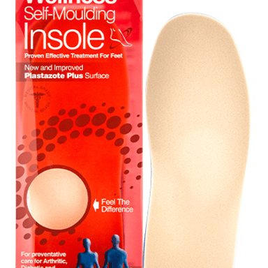 NEAT FEAT ORTHOTICS DIABETIC SELF-MOULDING INSOLE MEDIUM