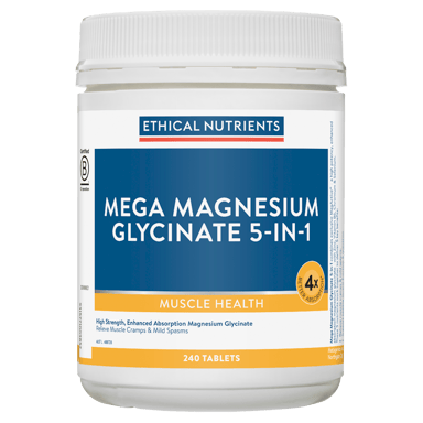 ETHICAL NUTRIENTS MEGA MAGNESIUM 240 TABLETS