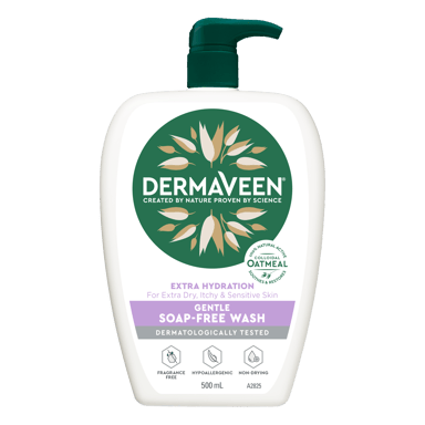 DERMAVEEN GENTLE SOAP FREE WASH 500ML