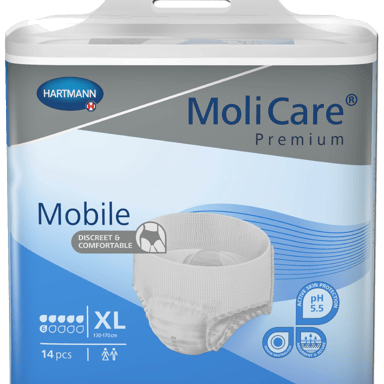 MOLICARE PREMIUM MOBILE PANTS 6D X-LARGE 14 PACK