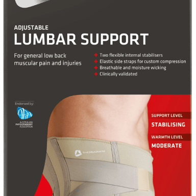 THERMOSKIN THERMAL SUPPORT LUMBAR SUPPORT LARGE