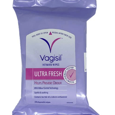 VAGISIL INTIMATE WIPES FRESH PLUS 20 PACK