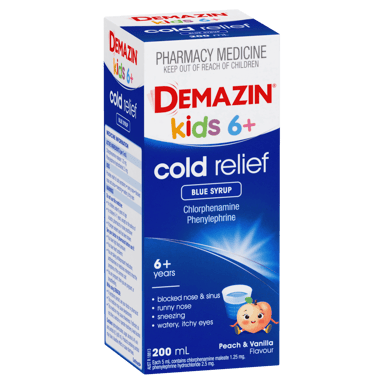 DEMAZIN BLUE SYRUP 200ML