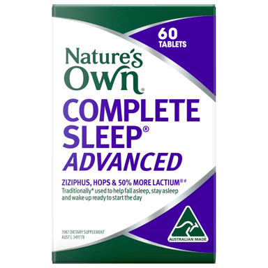 NATURES OWN COMPLETE SLEEP ADVANCED 60 TABLETS