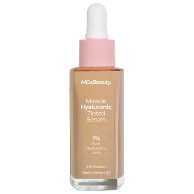 MCO BEAUTY MIRACLE HYALURONIC TINTED SERUM MEDIUM 30ML