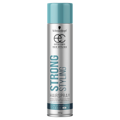 SCHWARZKOPF EXTRA CARE STRONG STYLING HAIRSPRAY 250G