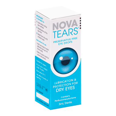 NOVA TEARS LUBRICANT EYE DROPS 3ML