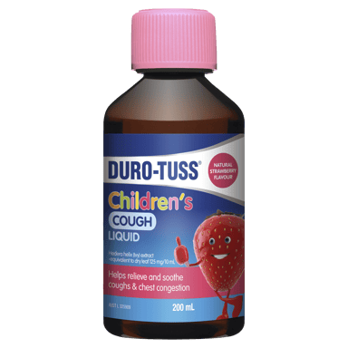 DURO-TUSS CHILD COUGH STRAWBERRY LIQUID 200ML