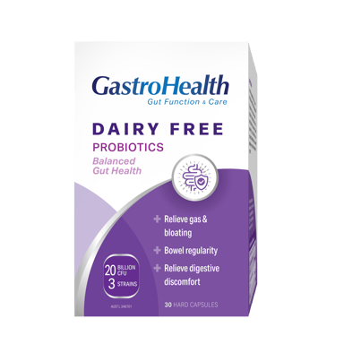 NATUROPATHICA GASTROHEALTH PROBIOTIC DAIRY FREE 20BIL 30 CAPSULES