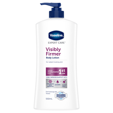 VASELINE EXPERT CARE VISIBLY FIRMER BODY LOTION 550ML