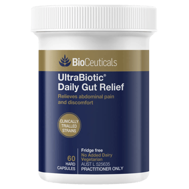 Bioceuticals Ultrabiotic Daily Gut Relief 60 Capsules