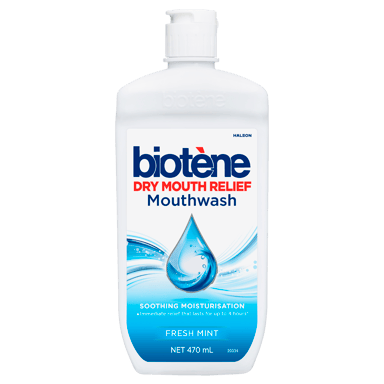 BIOTENE DRY MOUTH ORAL RINSE MOISTURISING 470ML