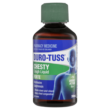 DURO-TUSS CHESTY FORTE LIQUID 200ML