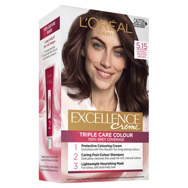 LOREAL EXCELLENCE 5.15 NATURAL FROSTED BROWN