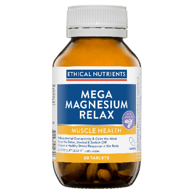 ETHICAL NUTRIENTS MEGA MAGNESIUM RELAX 50 TABLETS