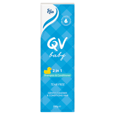 EGO QV BABY 2 IN 1 SHAMPOO & CONDITIONER 200ML