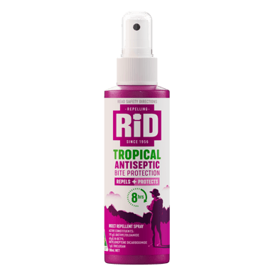 RID TROPICAL REPELLENT MEDI BITE PROTECT SPRAY 100ML