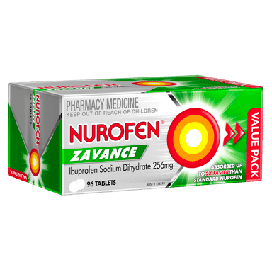 NUROFEN ZAVANCE 96 TABLETS