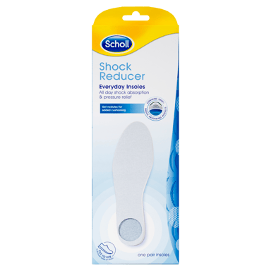 SCHOLL SHOCK REDUCER DAILY INSOLES