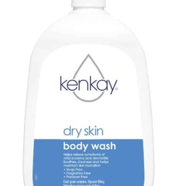 KENKAY DRY SKIN BODY WASH PUMP 1 LITRE
