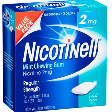 NICOTINELL MINT 2MG GUM 144 PACK