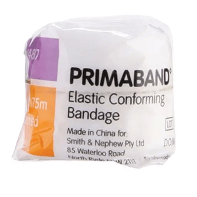 PRIMABAND ELASTIC CONFORMING BANDAGE 2.5CM X 1.75M 1 PACK