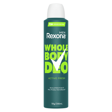 REXONA DEODORANT AEROSOL MEN ACTIVE FRESH 230ML