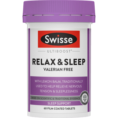 SWISSE ULTIBOOST RELAX & SLEEP 60 TABLETS