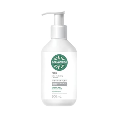DERMAVEEN FACE ULTRA HYDRATING CLEANSER 200ML