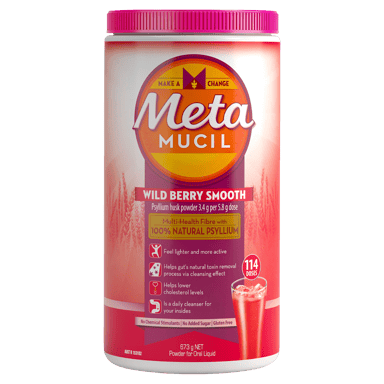 METAMUCIL WILD BERRY SMOOTH 673G 114 DOSES