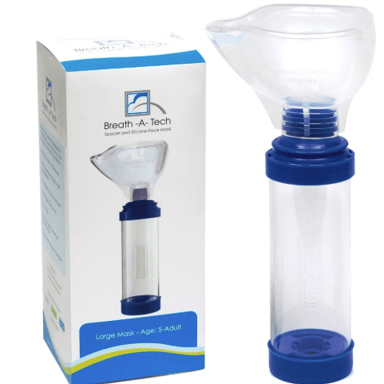BREATH-A-TECH SPACER AND MASK LARGE