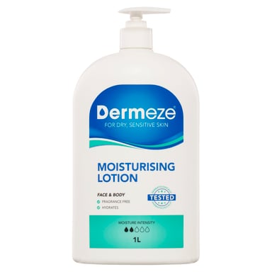 DERMEZE MOISTURISING LOTION 1 LITRE