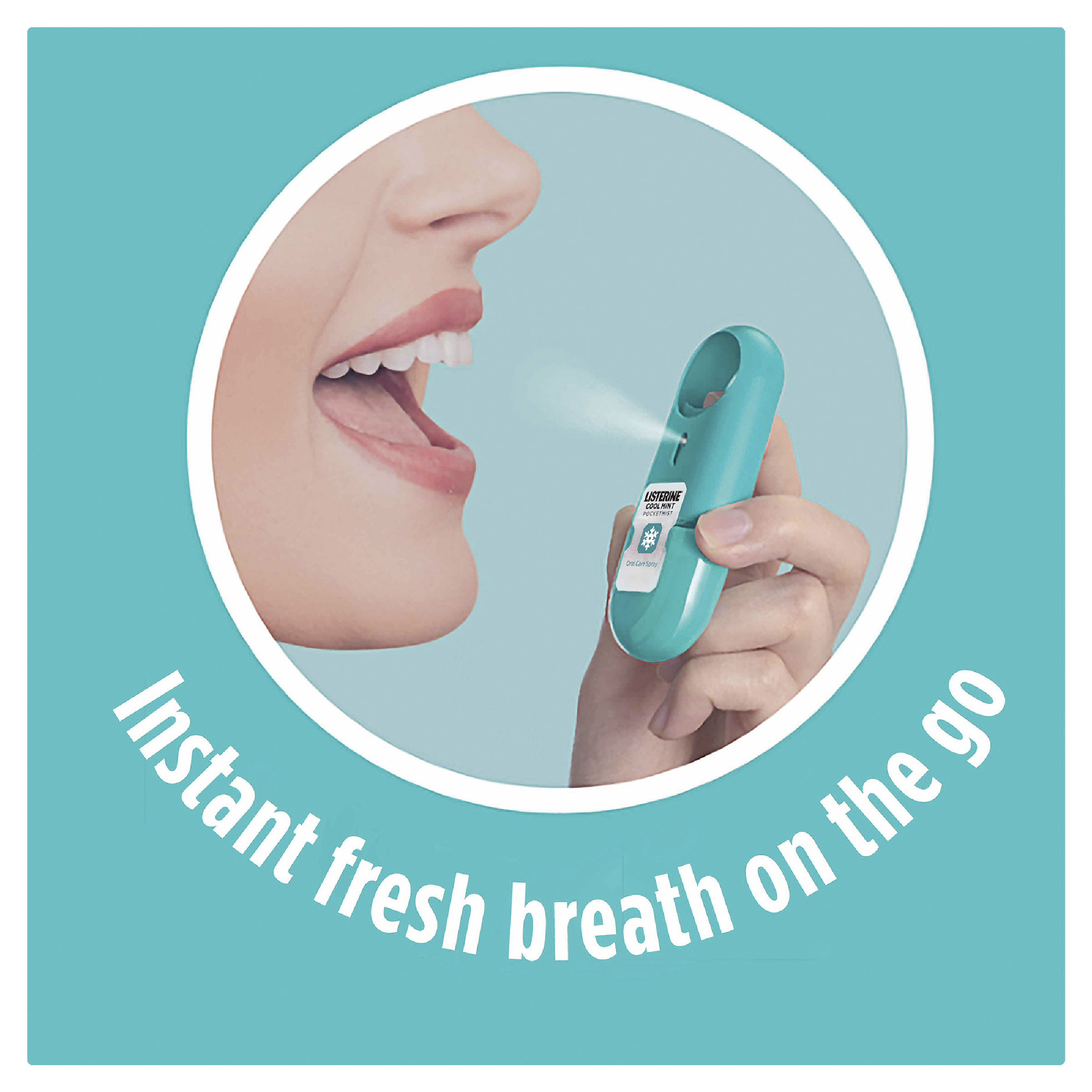 LISTERINE POCKETMIST COOL MINT SPRAY 140 PACK - Image 4