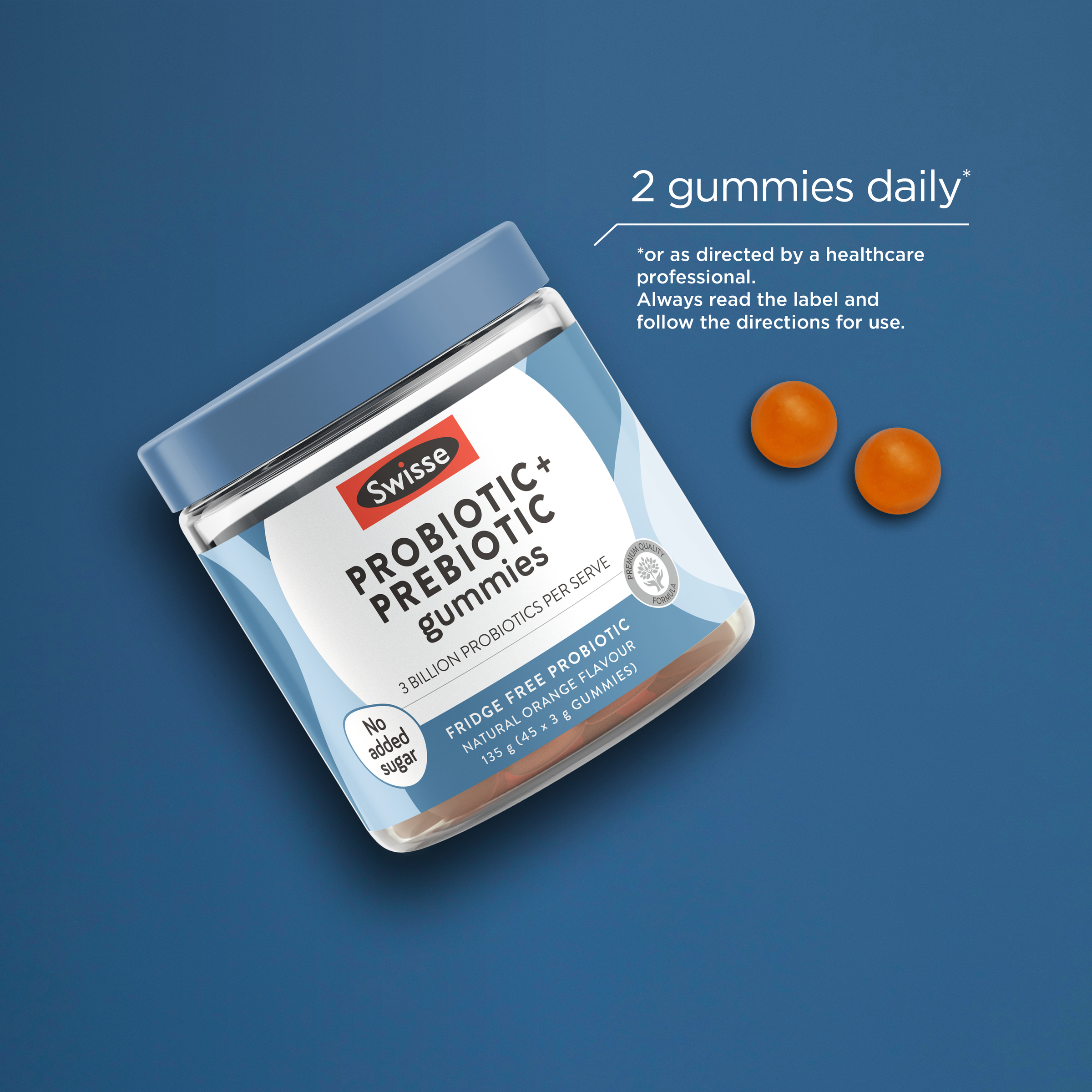 SWISSE PROBIOTIC + PREBIOTIC 45 GUMMIES - Image 5