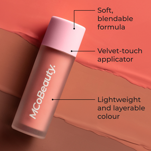 MCO BEAUTY DREAM LIQUID DEWY BLUSH TRUE PINK 4.6ML - Image 4