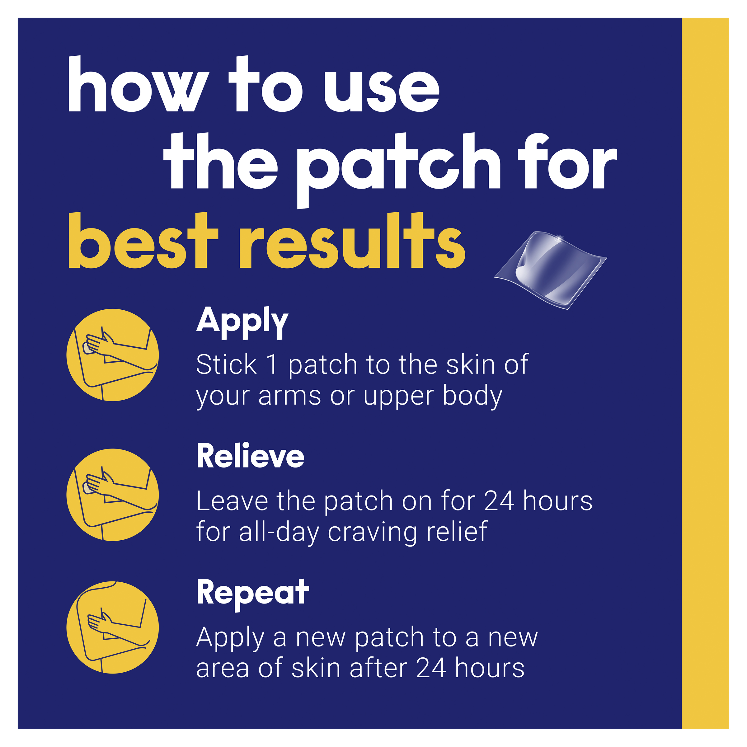 NICABATE STEP 3 7MG CLEAR PATCH 7 PACK - Image 7