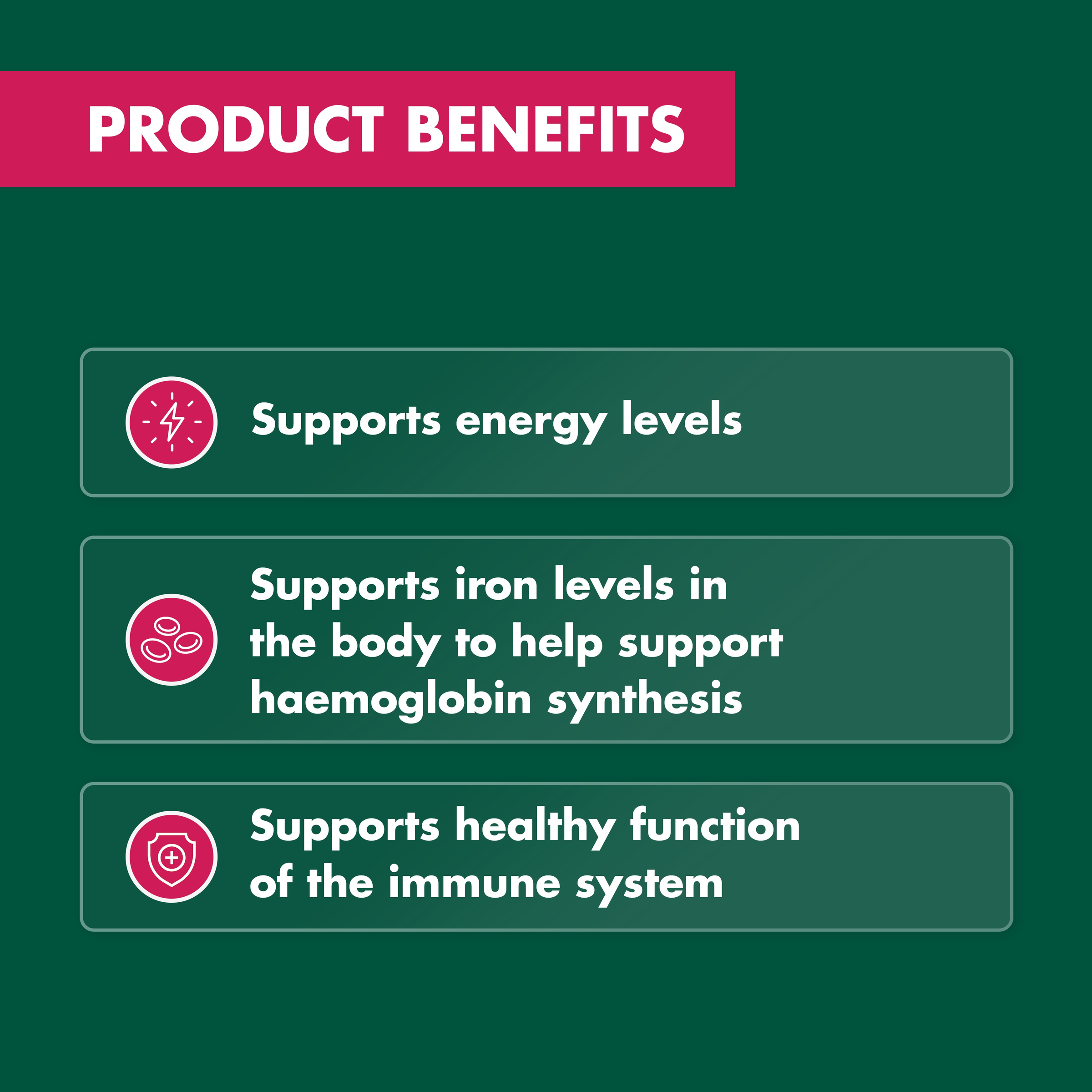 NATURES OWN IRON PLUS 50 TABLETS - Image 6