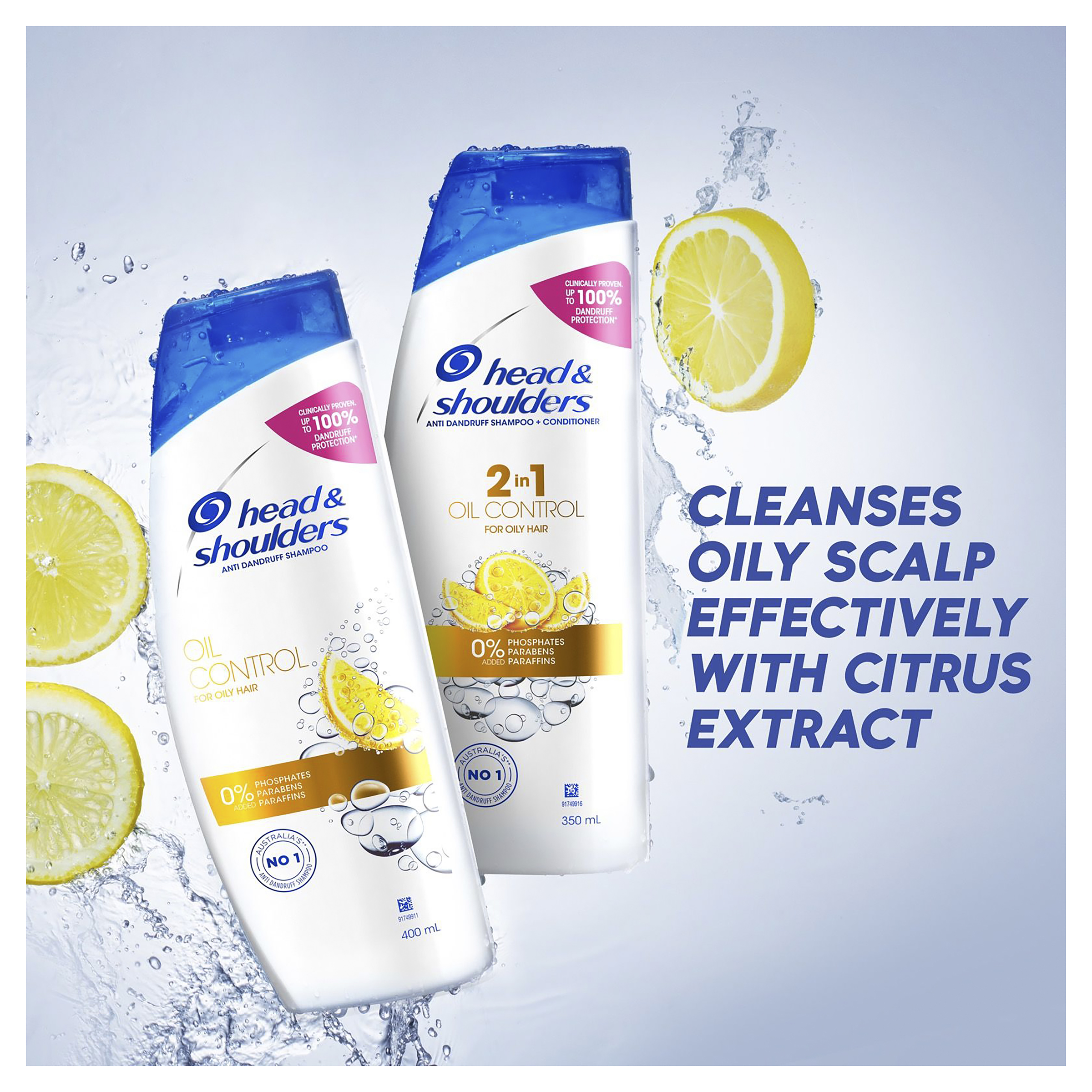 HEAD & SHOULDERS OIL CONTROL 2 IN 1 350ML - Image 5