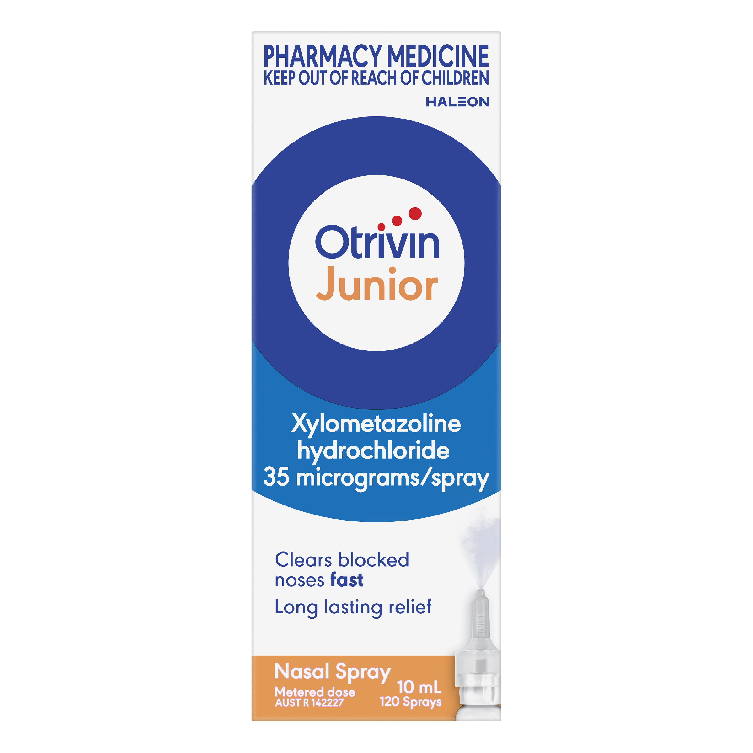 OTRIVIN JUNIOR NASAL SPRAY 10ML - Image 2