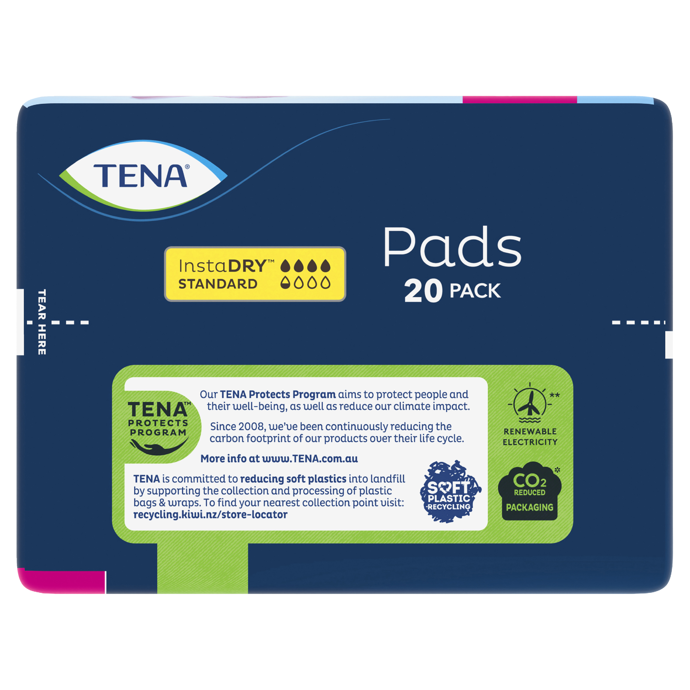 TENA PADS INSTADRY STANDARD 4.5D VALUE PACK 20 PACK - Image 5