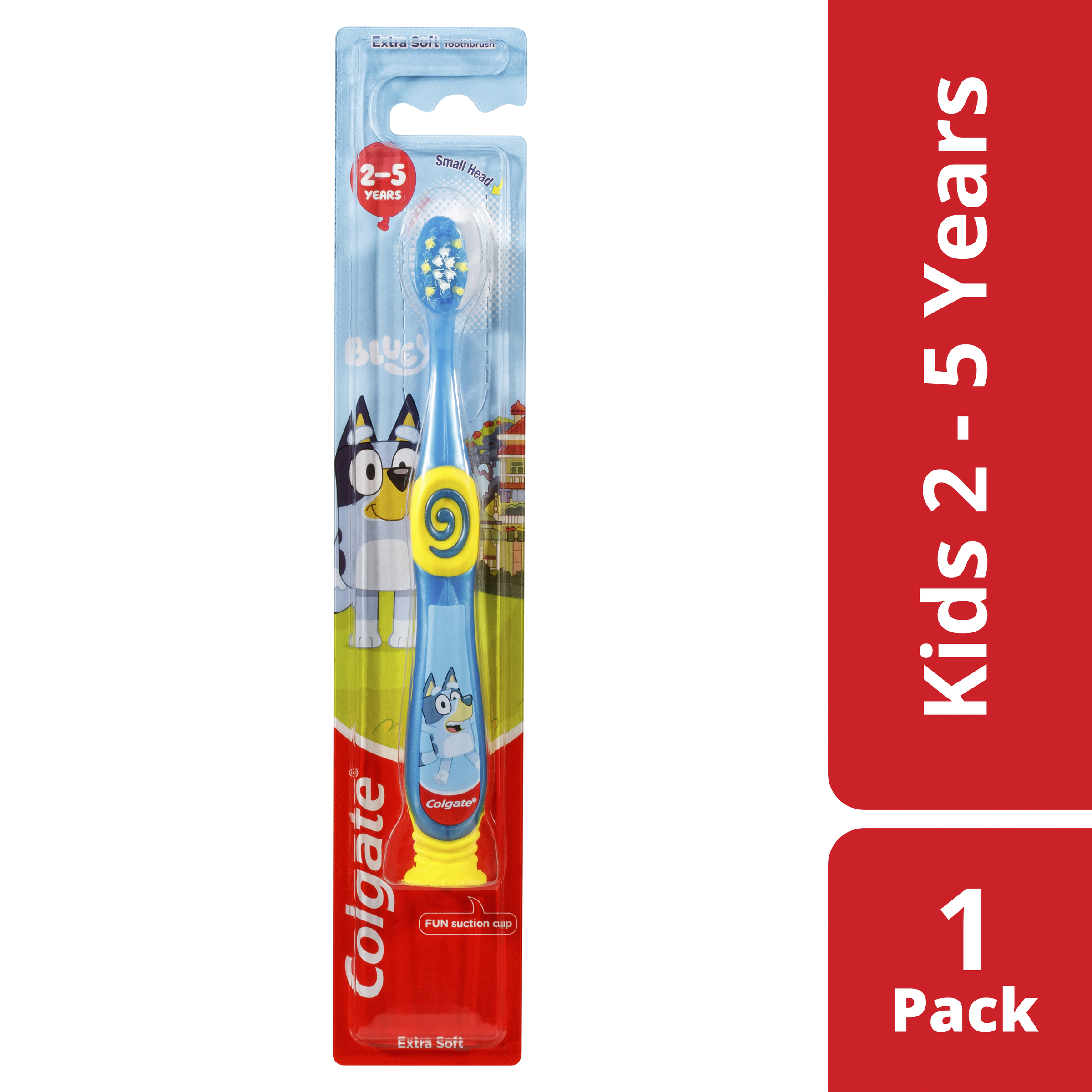 COLGATE TOOTHBRUSH KIDS BLUEY EXTRA SOFT 2-5 YEARS 1 PACK - Image 10