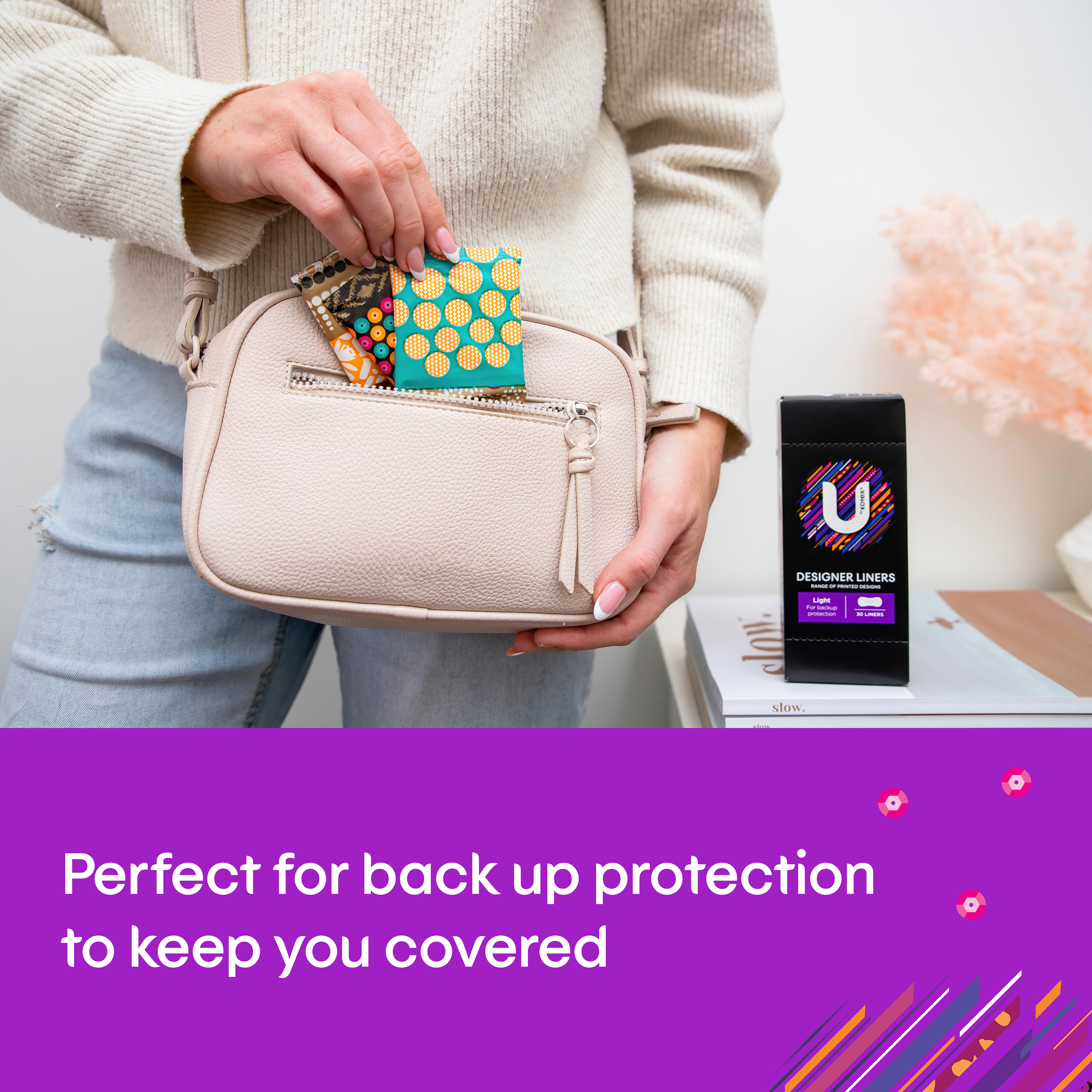 U BY KOTEX LINER DESIGNER PROTECT 30 PACK - Image 8
