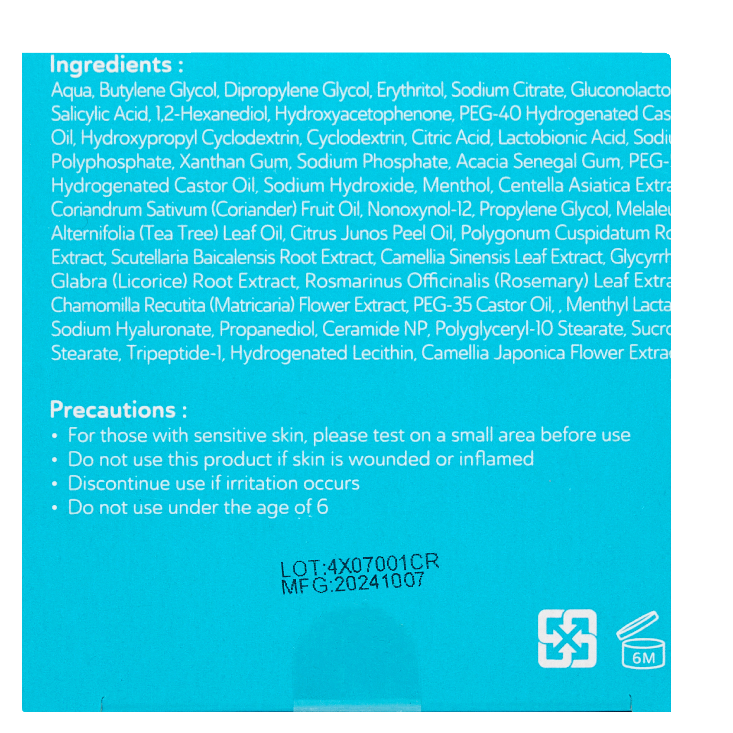 DERMA ANGEL PORE CLEAR PADS  65 PACK - Image 6