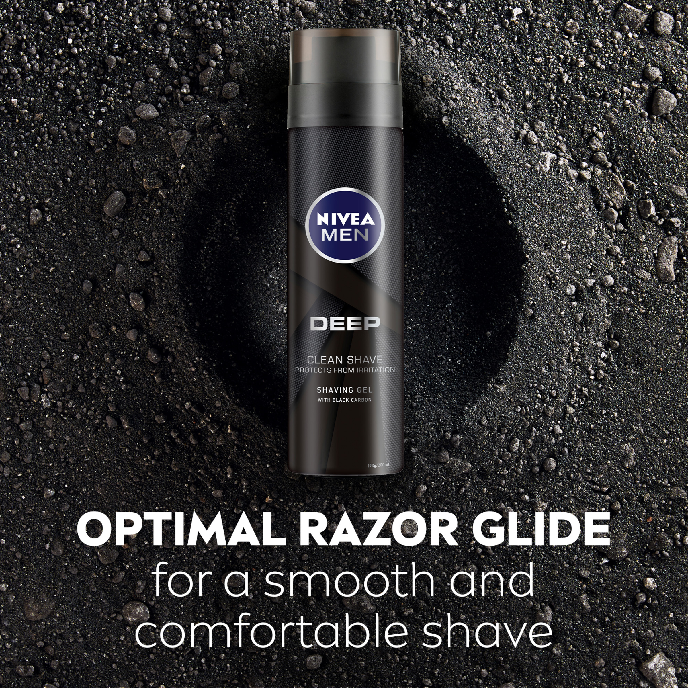 NIVEA MEN SHAVING GEL DEEP 200ML - Image 4