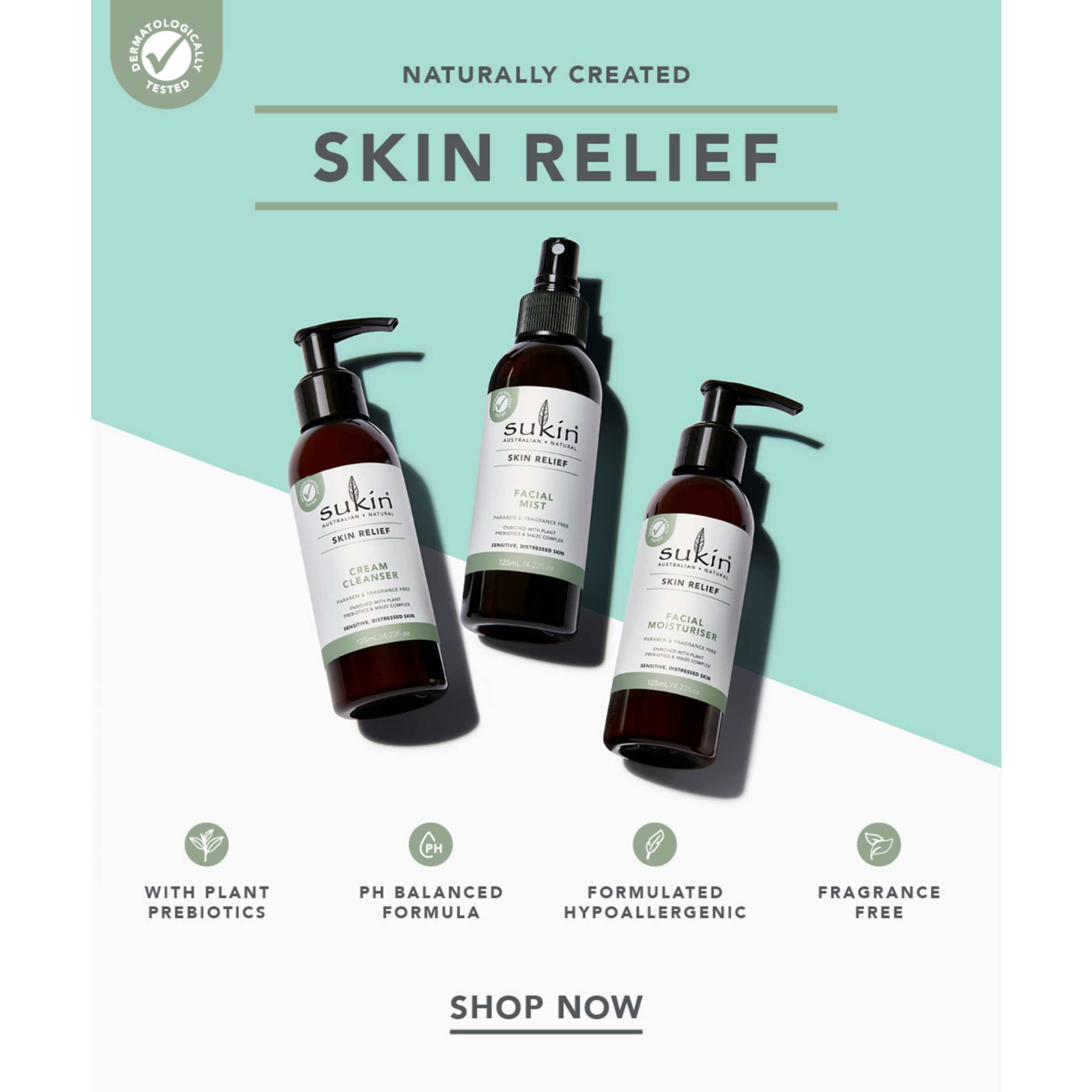 SUKIN SIGNATURE CREAM CLEANSER 125ML - Image 6