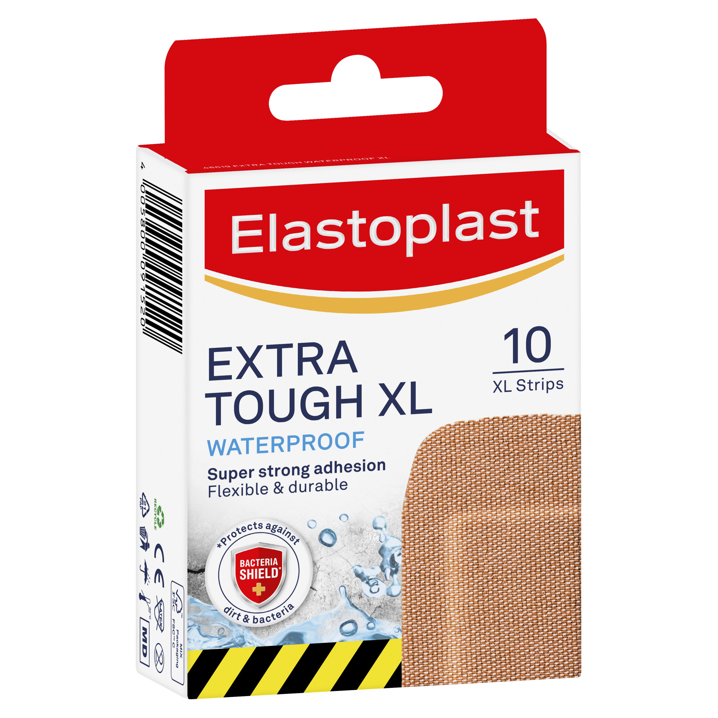 ELASTOPLAST HEAVY FABRIC WATERPROOF STRIPS XL 10 PACK - Image 8
