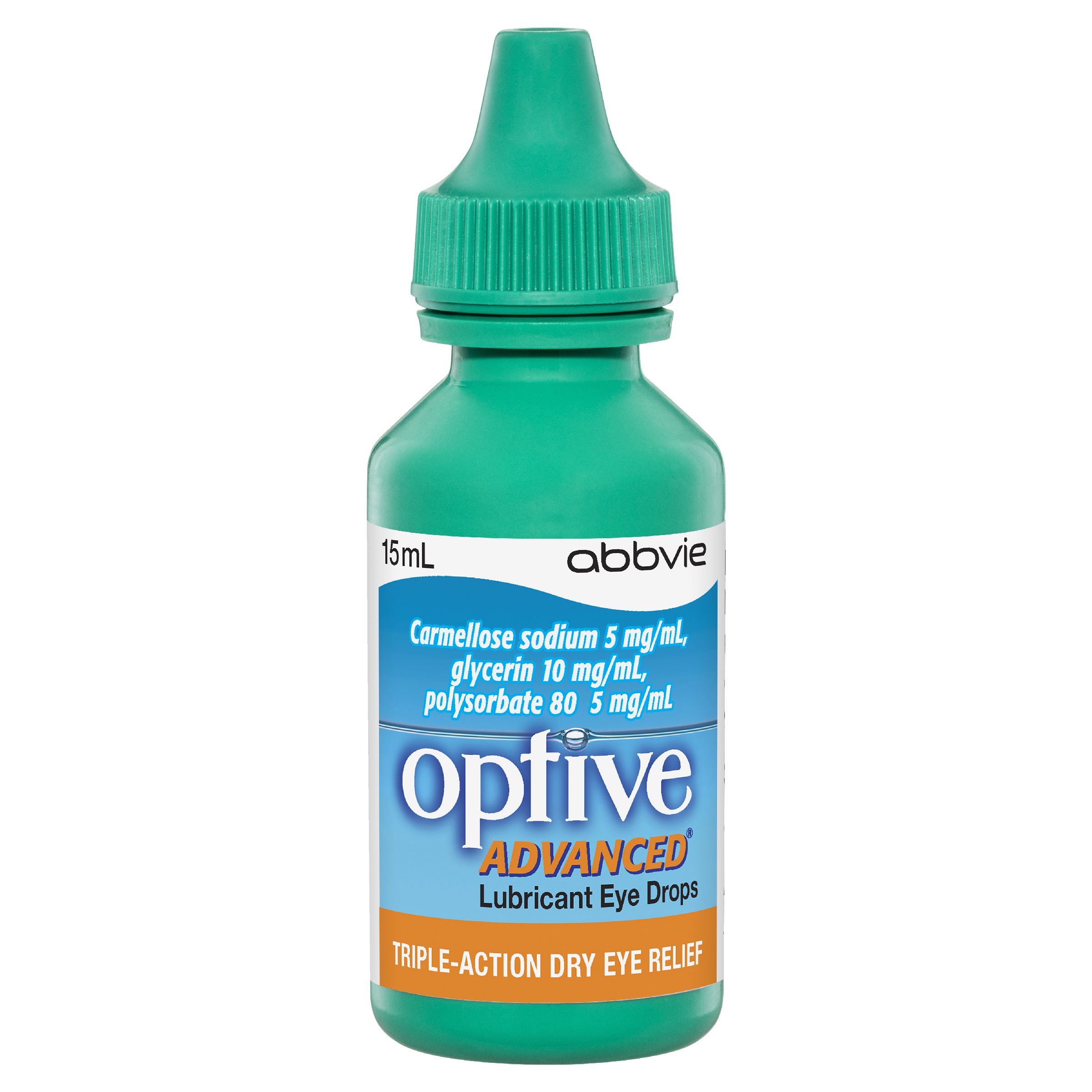 OPTIVE ADVANCED LUBRICANT EYE DROPS 15ML - Image 9