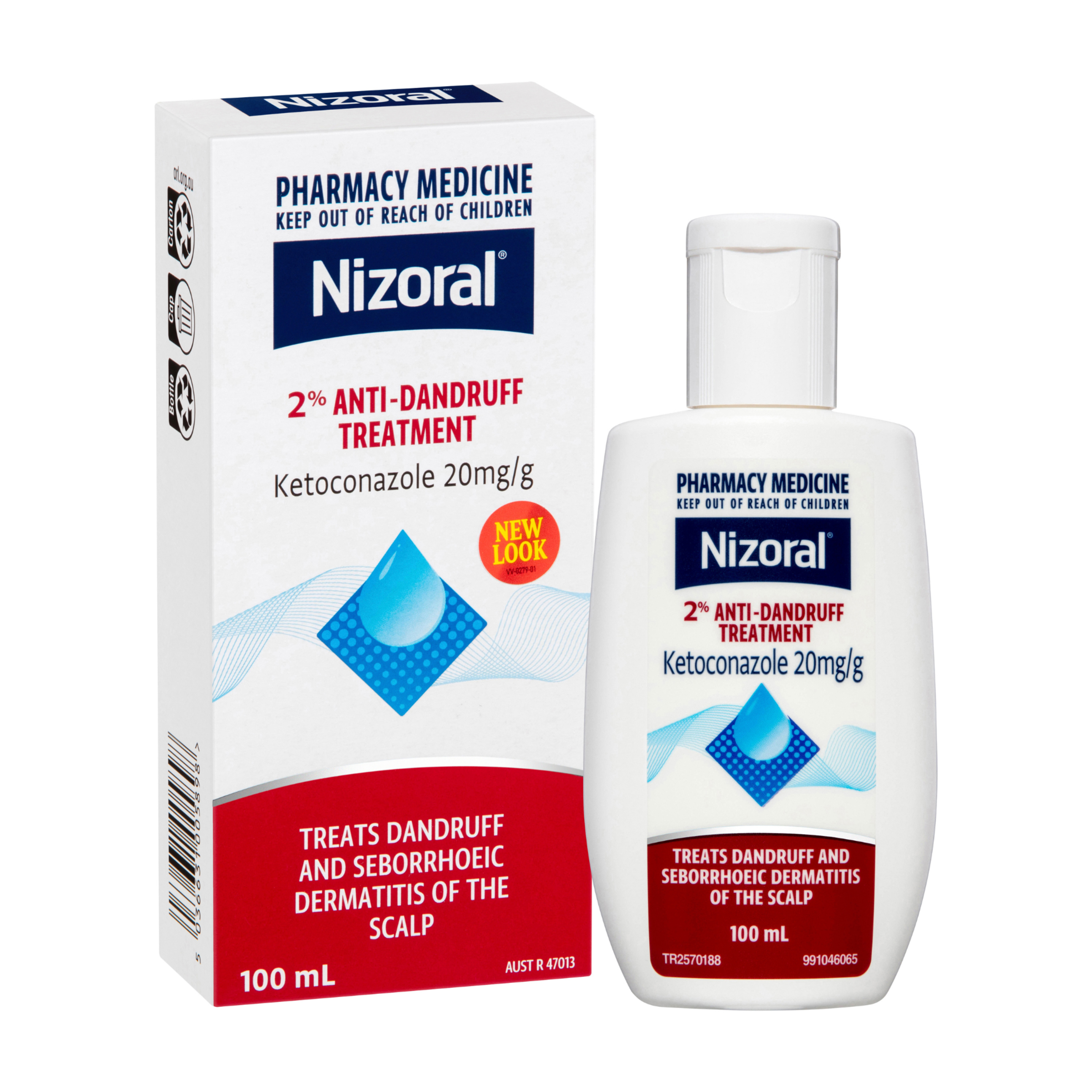 NIZORAL ANTI-DANDRUFF TREATMENT 2% 100ML - Image 3