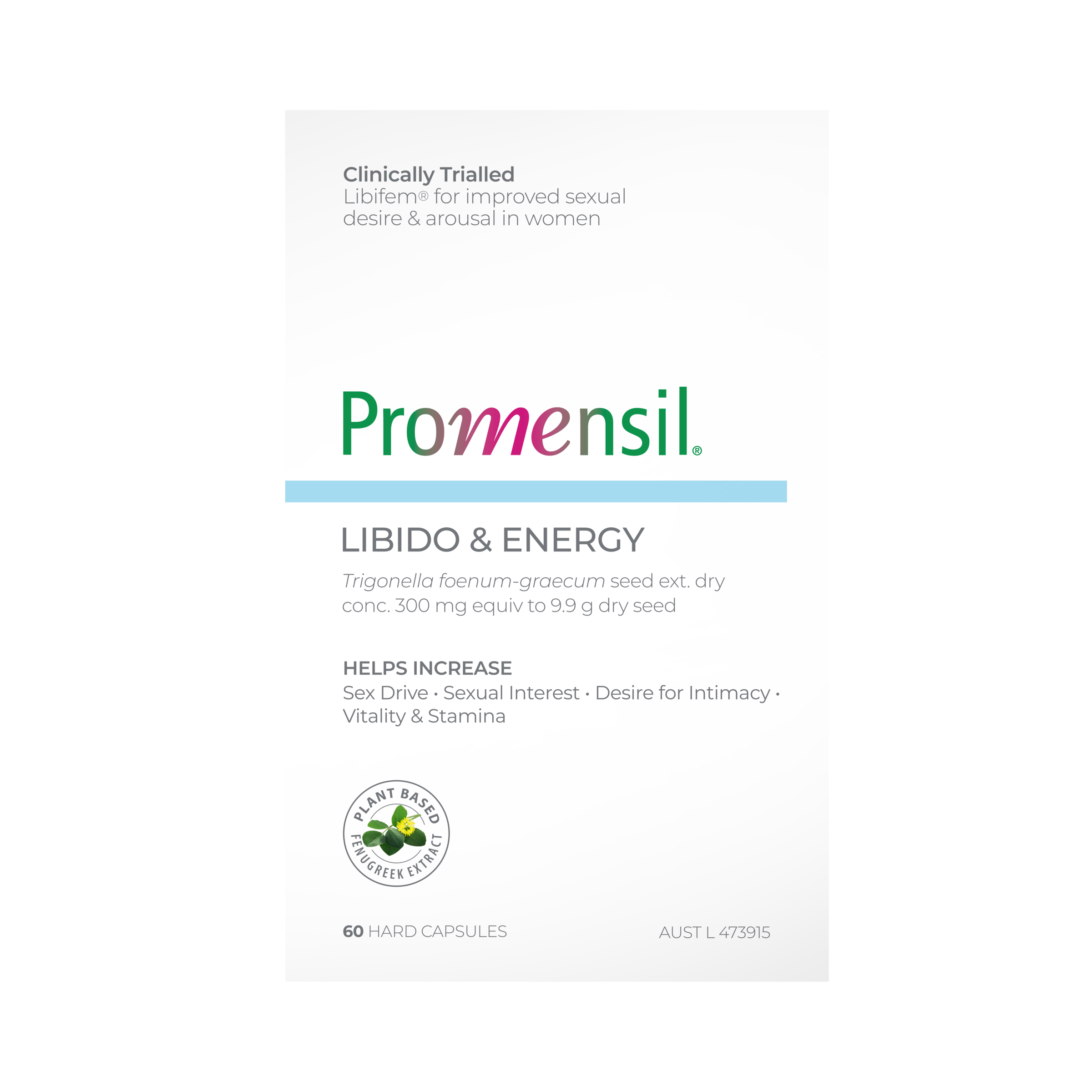 PROMENSIL LIBIDO & ENERGY CAPSULES 60 - Image 5