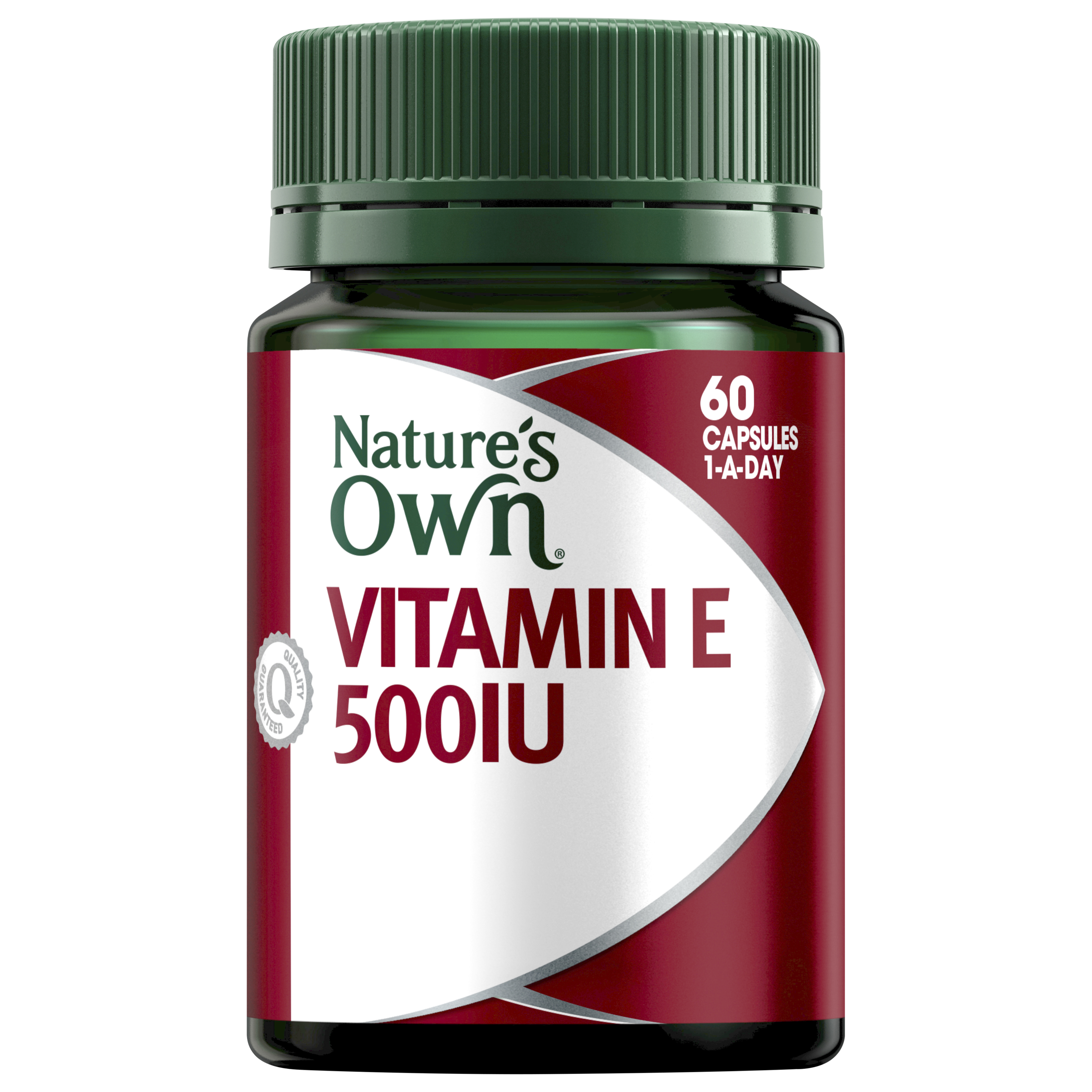 NATURES OWN VITAMIN E 500IU 60 CAPSULES - Image 5